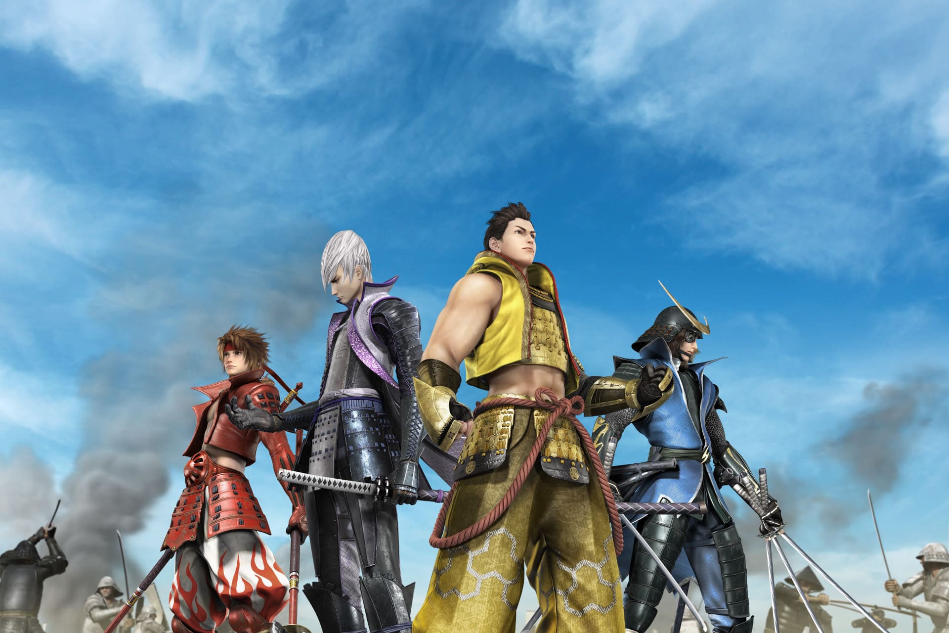 动漫《战国BASARA 2：Samurai Kings 2》 主视觉©CAPCOM/TEAM BASARA