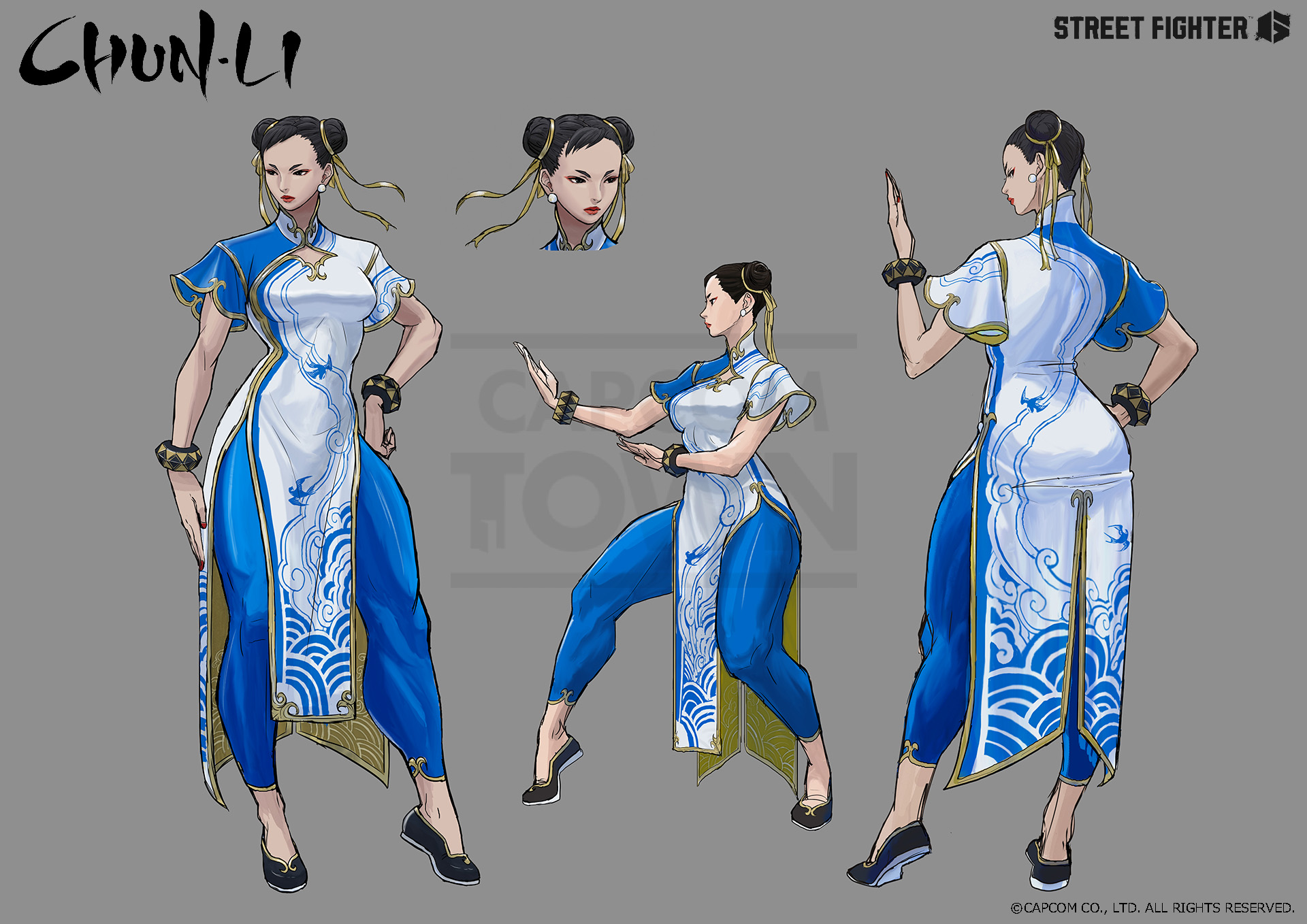 Chun-Li Imagens da personagem, Recurso de desenvolvimento, Street Fighter  6, Museu