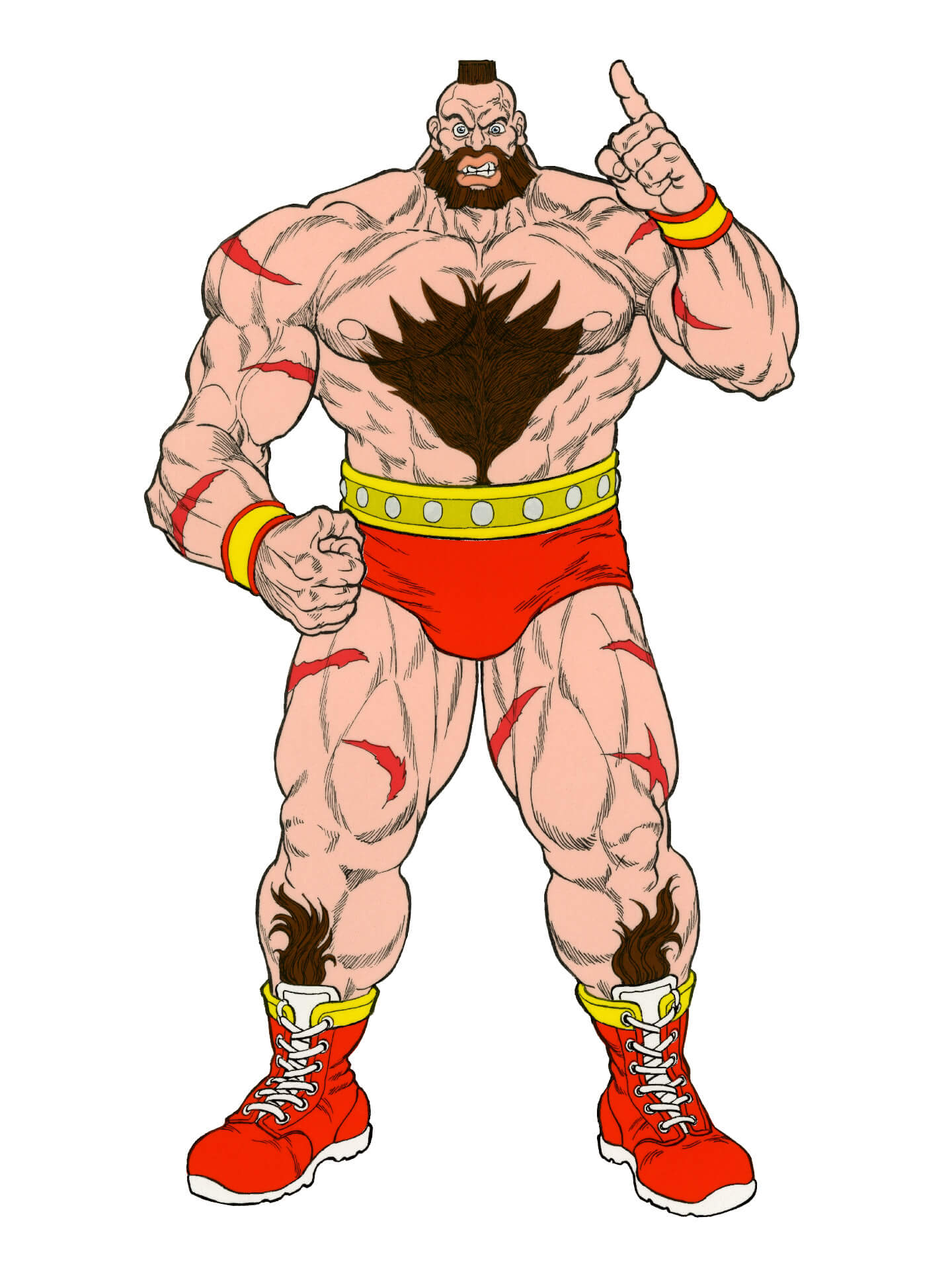 Zangief Character Images, Images, Street Fighter II