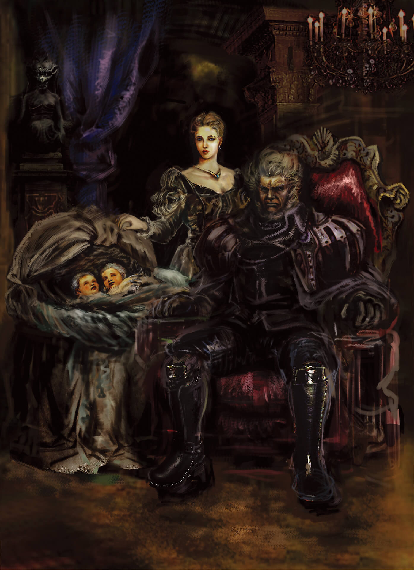 Dante, Vergil, Eva & Sparda, Images, Devil May Cry, Museum