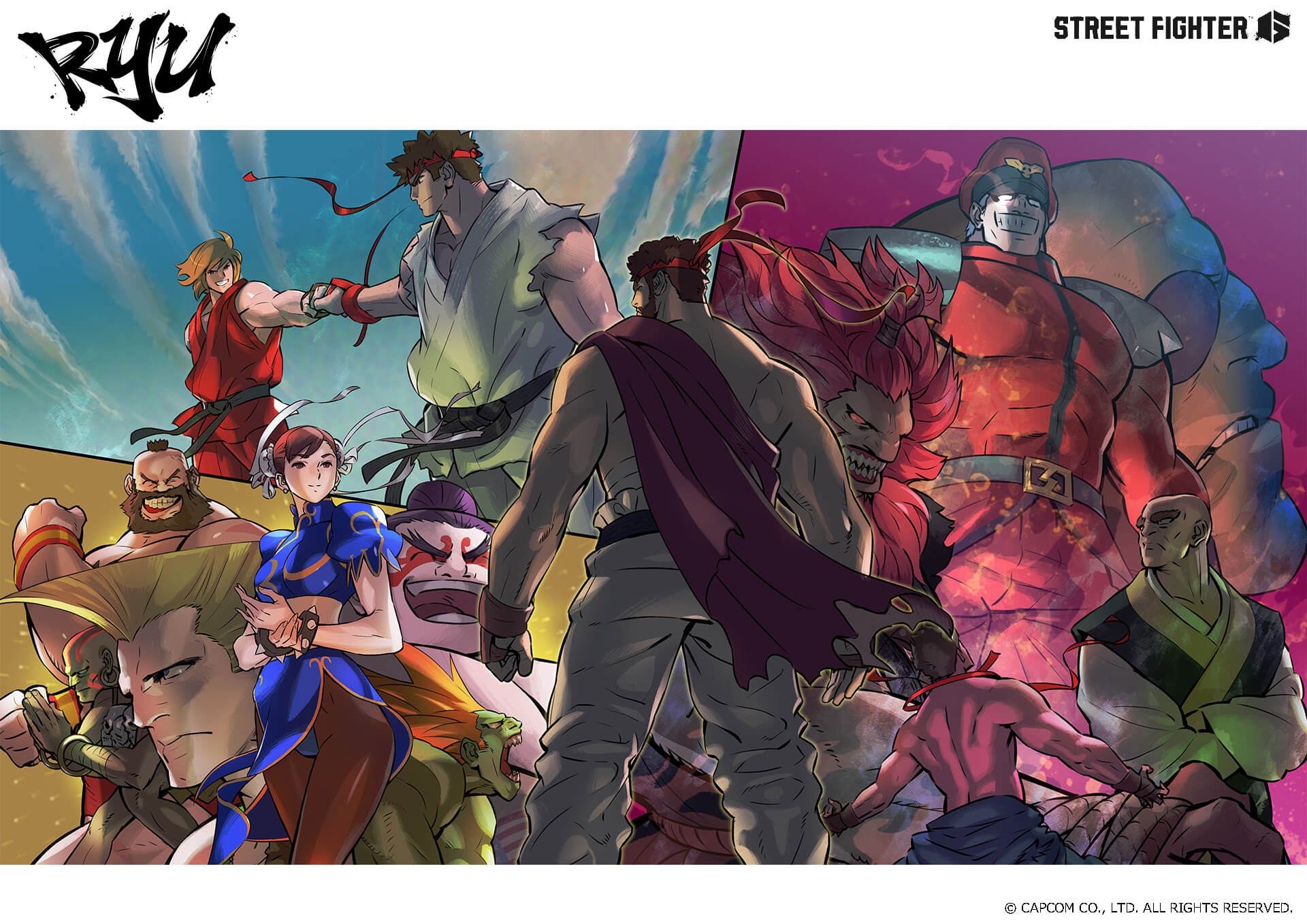 Street Fighter IV Concept Art  Street fighter art, Street fighter, Capcom  art