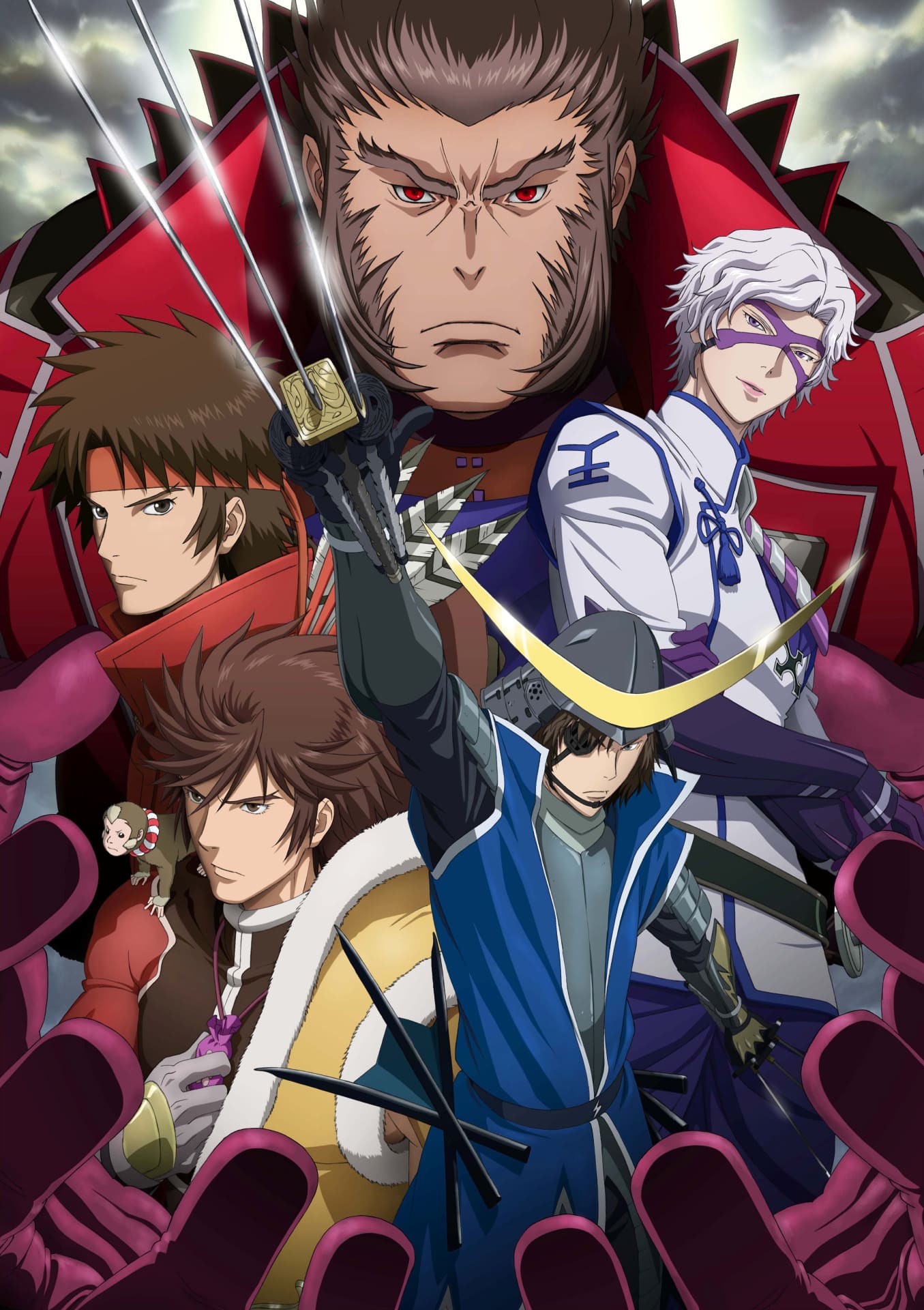 Anime Sengoku BASARA: Samurai Kings 2 Main Visual ©CAPCOM/TEAM